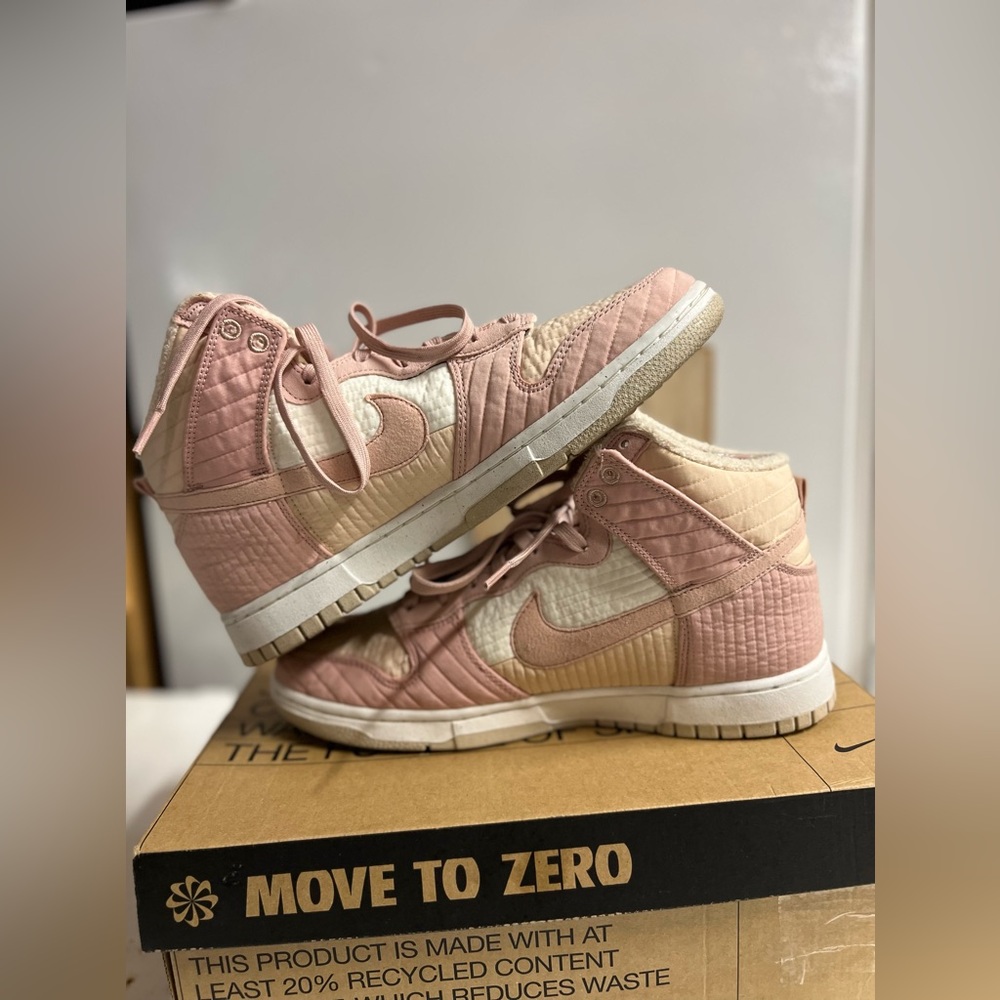Pre owned Nike Dunk High LX Next Nature Pink Oxford (Women's) 11